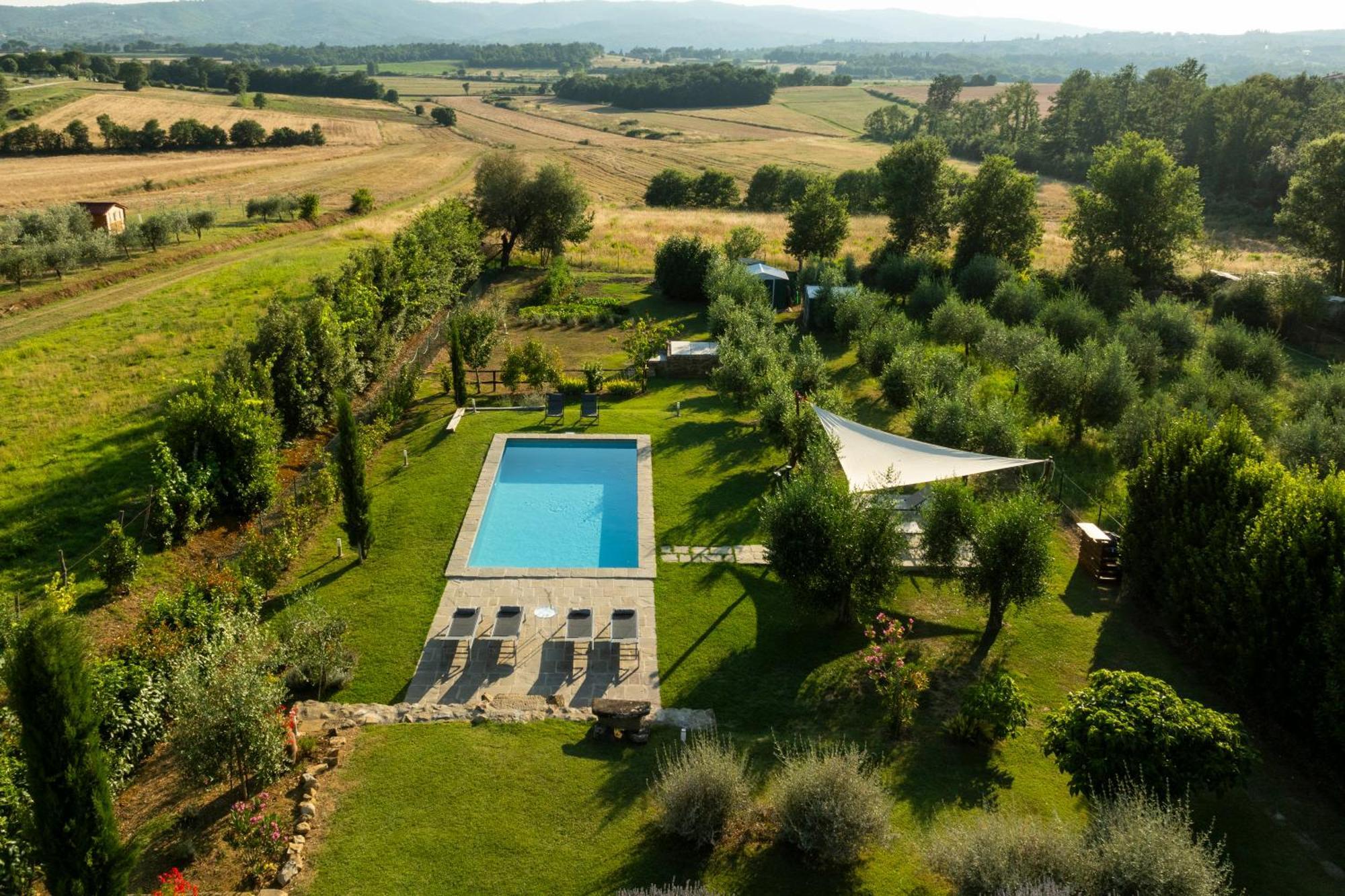 Nonno Gino Suite Monte San Savino Exteriér fotografie